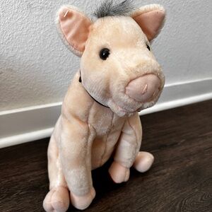 BABE & FRIENDS 14" Plush Talking PIG IN THE CITY w/ MICE Lg Stuffed Animal Toy